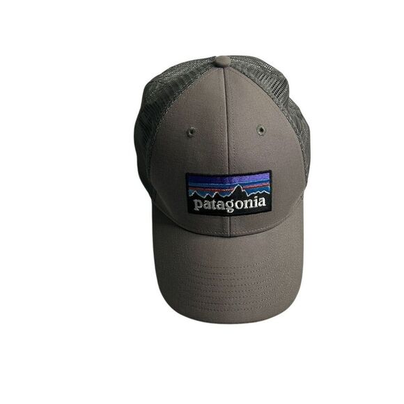 Patagonia Unisex Gray Trucker Cap‎ Snapback Mesh Hat Casual main image 4